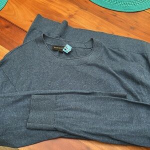 Banana Republic Silk/Linen Crewneck Sweater Sz L